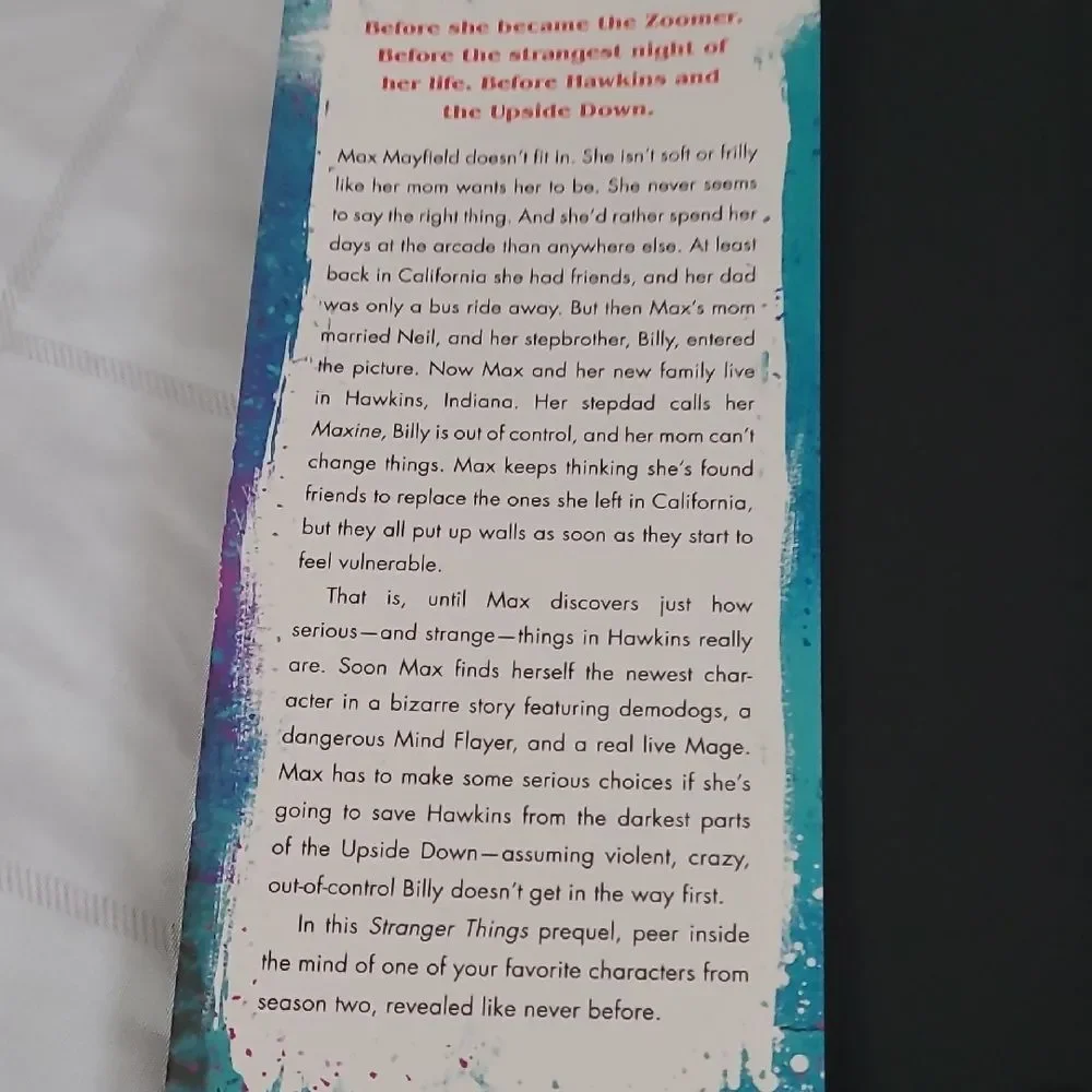 Stranger Things: Runaway Max Hardcover Novel